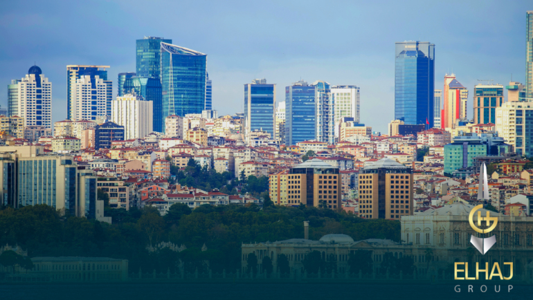 the buildings in Turkey